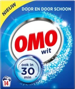 Omo Wit Waspoeder - 6 X 14 Wasbeurten - Voordeelverpakking 14 Omo Wit Waspoeder - 6 X 14 Wasbeurten - Voordeelverpakking -Huishoudelijke Schoonmaak 1019x1200 2