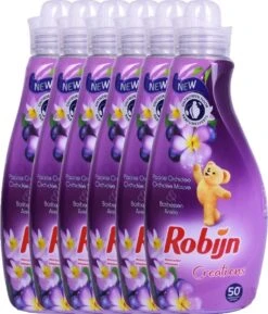 Robijn Creations Wasverzachter VOORDEELVERPAKKING 6X 1,25L. 300 Wasbeurten "Paarse Orchidee & Bosbessen" 7 Robijn Creations Wasverzachter VOORDEELVERPAKKING 6X 1,25L. 300 Wasbeurten "Paarse Orchidee & Bosbessen" -Huishoudelijke Schoonmaak 1027x1200 1
