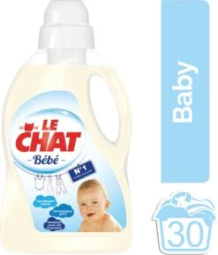 Le Chat Baby Gel - Vloeibaar Wasmiddel - 30 Wasbeurten -Huishoudelijke Schoonmaak 1027x1200