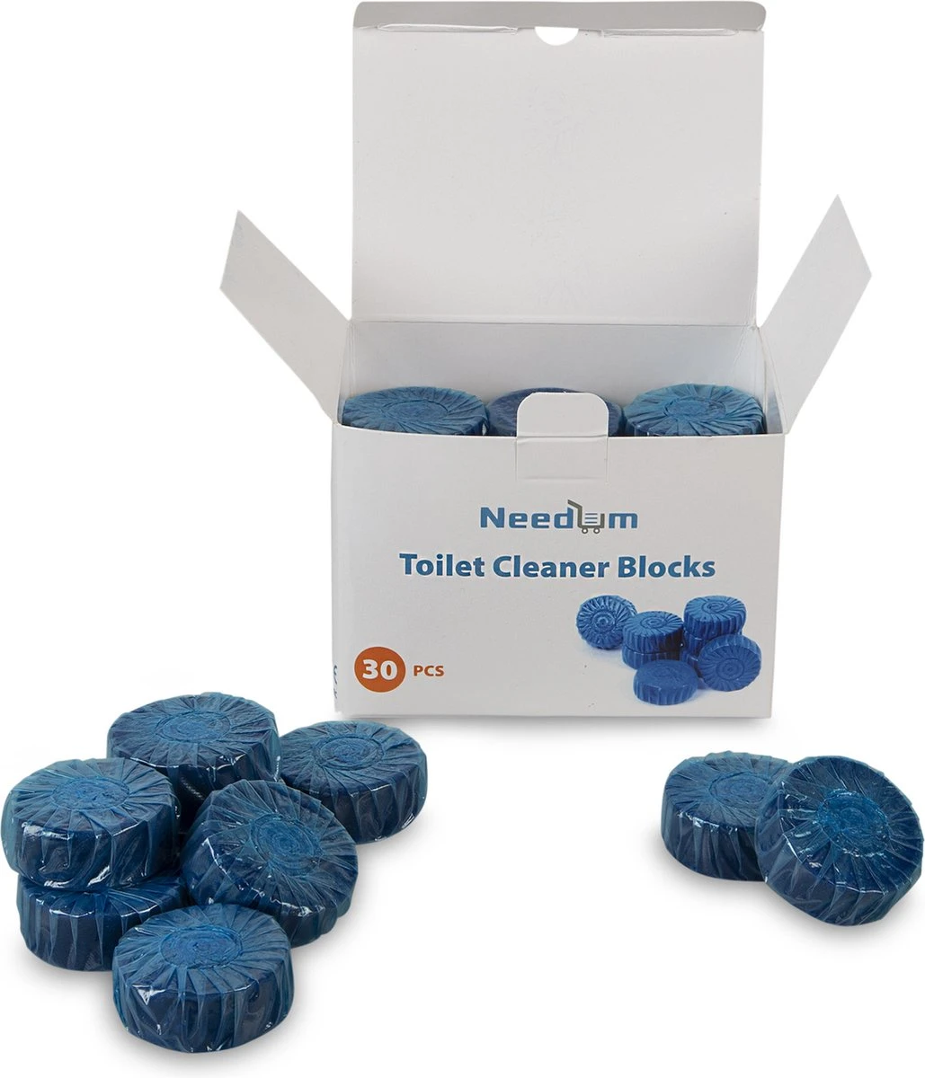 Needum ® Toiletblokjes Voor Inbouwreservoirs – WC-blokjes – Toiletblokken In Een Voordeelverpakking – 30 Stuks 11 Needum ® Toiletblokjes Voor Inbouwreservoirs – WC-blokjes – Toiletblokken In Een Voordeelverpakking – 30 Stuks - Afbeelding 9