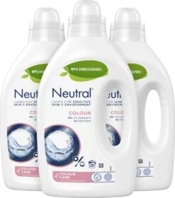 Neutral Kleur Vloeibaar Wasmiddel - 3 X 20 Wasbeurten - Voordeelverpakking 10 Neutral Kleur Vloeibaar Wasmiddel - 3 X 20 Wasbeurten - Voordeelverpakking -Huishoudelijke Schoonmaak 1058x1200