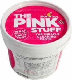 Stardrops The Pink Stuff Het Wonder Schoonmaakmiddel - 500g - Allesreiniger - Inclusief 1 Scrub Daddy Schuurspons -Huishoudelijke Schoonmaak 1084x1200