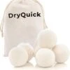 DRYQUICK Drogerballen- Wasbollen- Duurzaam Schapenwol - Herbruikbaar- 6 XL Wasballen Wit 2 DRYQUICK Drogerballen- Wasbollen- Duurzaam Schapenwol - Herbruikbaar- 6 XL Wasballen Wit -Huishoudelijke Schoonmaak 1117x1200