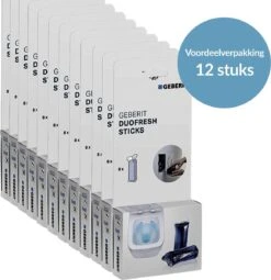 Geberit DuoFresh Sticks - 96 Stuks - Voordeelverpakking - Toilet/WC Blokjes Inbouwreservoir 18 Geberit DuoFresh Sticks - 96 Stuks - Voordeelverpakking - Toilet/WC Blokjes Inbouwreservoir -Huishoudelijke Schoonmaak 1163x1200