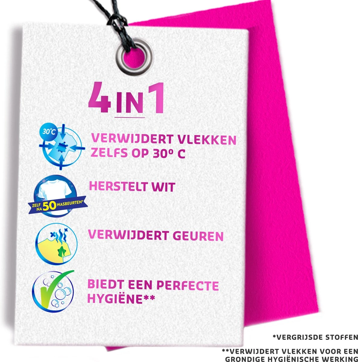 Vanish Oxi Action Whitening Booster Poeder - Vlekverwijderaar Voor Witte Was - 1,4 Kg 8 Vanish Oxi Action Whitening Booster Poeder - Vlekverwijderaar Voor Witte Was - 1,4 Kg - Afbeelding 6