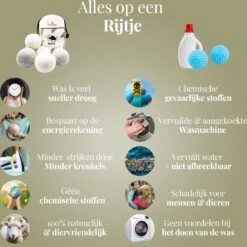 Goodlifehacks Originele XL 6 Stuks Drogerballen - Wasbollen - Wasverzachter - Zero Waste Dryerballs - Duurzaam - Herbruikbare Droogballen - Wit & Grijs - Energie Besparen 18 Goodlifehacks Originele XL 6 Stuks Drogerballen - Wasbollen - Wasverzachter - Zero Waste Dryerballs - Duurzaam - Herbruikbare Droogballen - Wit & Grijs - Energie Besparen -Huishoudelijke Schoonmaak 1198x1200 7