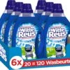 Witte Reus Gel - Vloeibaar Wasmiddel - Voordeelverpakking - 6 X 20 Wasbeurten 1 Witte Reus Gel - Vloeibaar Wasmiddel - Voordeelverpakking - 6 X 20 Wasbeurten -Huishoudelijke Schoonmaak 1200x1000 3