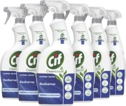 Cif CleanBoost Power & Shine Badkamer Spray - 6 X 750 Ml - Voordeelverpakking 16 Cif CleanBoost Power & Shine Badkamer Spray - 6 X 750 Ml - Voordeelverpakking -Huishoudelijke Schoonmaak 1200x1009 5