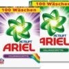 Ariel Waspoeder Combi Voordeelverpakking | 2 X 100 Wasbeurten 2 X 6.5 KG - Ariel Color + Regular Waspoeder | Voor Gekleurde En Witte Was -Huishoudelijke Schoonmaak 1200x1016 1