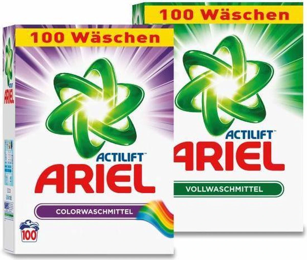 Ariel Waspoeder Combi Voordeelverpakking | 2 X 100 Wasbeurten 2 X 6.5 KG - Ariel Color + Regular Waspoeder | Voor Gekleurde En Witte Was 3 Ariel Waspoeder Combi Voordeelverpakking | 2 X 100 Wasbeurten 2 X 6.5 KG - Ariel Color + Regular Waspoeder | Voor Gekleurde En Witte Was