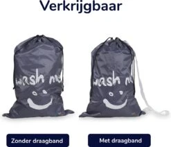 Wonair - Grote Waszak - Wash Me - Wastas - 60x90cm - Grijs - Met Trekkoord 15 Wonair - Grote Waszak - Wash Me - Wastas - 60x90cm - Grijs - Met Trekkoord -Huishoudelijke Schoonmaak 1200x1028