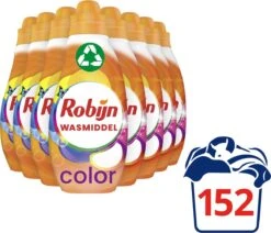Robijn Klein & Krachtig Color Vloeibaar Wasmiddel - 152 Wasbeurten - Voordeelverpakking 14 Robijn Klein & Krachtig Color Vloeibaar Wasmiddel - 152 Wasbeurten - Voordeelverpakking -Huishoudelijke Schoonmaak 1200x1029 1