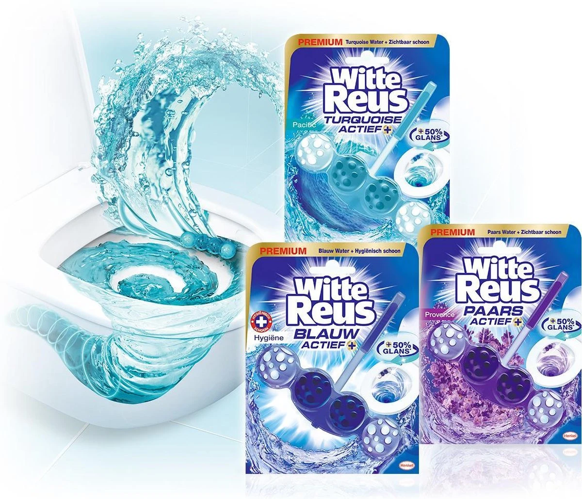 Witte Reus Paars Actief Toiletblok - Lavendel - WC Blokjes Voordeelverpakking - 10 Stuks 9 Witte Reus Paars Actief Toiletblok - Lavendel - WC Blokjes Voordeelverpakking - 10 Stuks - Afbeelding 7