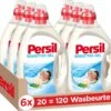 Persil® Persil Sensitive Gel - Vloeibaar Wasmiddel - Baby En Gevoelige Huid - Voordeelverpakking - 6 X 20 Wasbeurten -Huishoudelijke Schoonmaak 1200x1041
