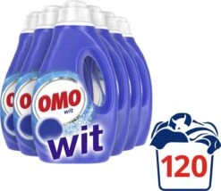 Omo Wit Vloeibaar Wasmiddel - 6 X 20 Wasbeurten - Voordeelverpakking -Huishoudelijke Schoonmaak 1200x1041 2