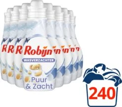 Robijn Puur & Zacht Wasverzachter - 8 X 30 Wasbeurten - Voordeelverpakking 14 Robijn Puur & Zacht Wasverzachter - 8 X 30 Wasbeurten - Voordeelverpakking -Huishoudelijke Schoonmaak 1200x1049 6