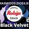 Robijn Classics Black Velvet Wasmiddeldoekjes 16 Wasstrips 1 Robijn Classics Black Velvet Wasmiddeldoekjes 16 Wasstrips -Huishoudelijke Schoonmaak 1200x1051