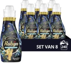 Robijn Collections Beautiful Mystery Wasverzachter - 8 X 30 Wasbeurten - Voordeelverpakking -Huishoudelijke Schoonmaak 1200x1053 2