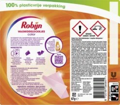 Robijn Classics Color Wasmiddeldoekjes - 4 X 16 Wasstrips - Voordeelverpakking 15 Robijn Classics Color Wasmiddeldoekjes - 4 X 16 Wasstrips - Voordeelverpakking -Huishoudelijke Schoonmaak 1200x1055 3