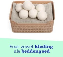 Casa Calma Drogerballen (6 Stuks) - Inclusief Opbergzakje - 100% Natuurlijk Schapenwol - Droger Ballen - Zero Waste Wasverzachter Bollen - Energiebesparend Drogen Met Droogbollen - Dryer Balls - Diervriendelijk & Milieuvriendelijk - Energie Besparen 14 Casa Calma Drogerballen (6 Stuks) - Inclusief Opbergzakje - 100% Natuurlijk Schapenwol - Droger Ballen - Zero Waste Wasverzachter Bollen - Energiebesparend Drogen Met Droogbollen - Dryer Balls - Diervriendelijk & Milieuvriendelijk - Energie Besparen -Huishoudelijke Schoonmaak 1200x1075