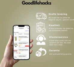 Goodlifehacks Originele XL 6 Stuks Drogerballen - Wasbollen - Wasverzachter - Zero Waste Dryerballs - Duurzaam - Herbruikbare Droogballen - Wit & Grijs - Energie Besparen 17 Goodlifehacks Originele XL 6 Stuks Drogerballen - Wasbollen - Wasverzachter - Zero Waste Dryerballs - Duurzaam - Herbruikbare Droogballen - Wit & Grijs - Energie Besparen -Huishoudelijke Schoonmaak 1200x1093