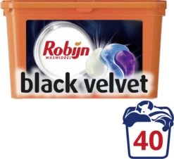 Robijn Black Velvet 3 In 1 Wascapsules - 40 Wasbeurten - Kwartaalbox 11 Robijn Black Velvet 3 In 1 Wascapsules - 40 Wasbeurten - Kwartaalbox -Huishoudelijke Schoonmaak 1200x1098