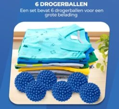 Roegaarden Drogerballen - Wasbollen - 6 Stuks - Siliconen - Sneller Droog - Anti-kreuk 17 Roegaarden Drogerballen - Wasbollen - 6 Stuks - Siliconen - Sneller Droog - Anti-kreuk -Huishoudelijke Schoonmaak 1200x1100 3