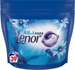 Lenor Wasmiddel All-in-1 Pods Zeebries 39 Stuks 6 Lenor Wasmiddel All-in-1 Pods Zeebries 39 Stuks -Huishoudelijke Schoonmaak 1200x1112 1