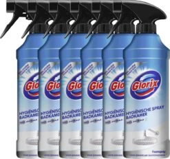 Glorix Hygiënische Badkamer Foamspray - 6 X 500 Ml - Voordeelverpakking -Huishoudelijke Schoonmaak 1200x1124 8