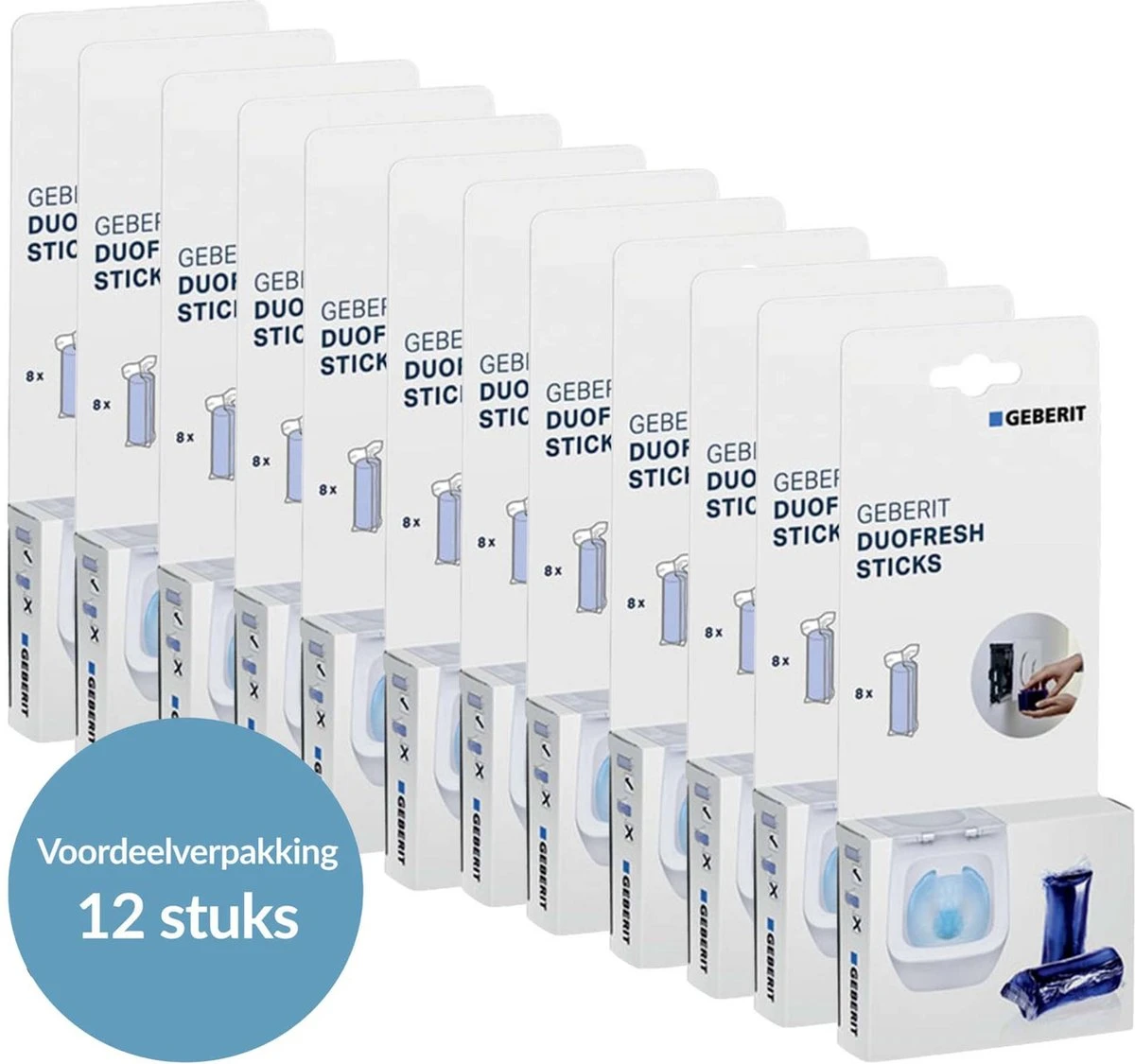 Geberit DuoFresh Sticks 1 Verpakking Met 8 Stuks 10 Geberit DuoFresh Sticks 1 Verpakking Met 8 Stuks - Afbeelding 8