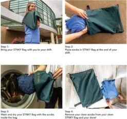 STNKY Pro Edition - Wasbare Sport, Reis- En Wastas - Groen - 13 Liter - Geurloos 17 STNKY Pro Edition - Wasbare Sport, Reis- En Wastas - Groen - 13 Liter - Geurloos -Huishoudelijke Schoonmaak 1200x1129 1