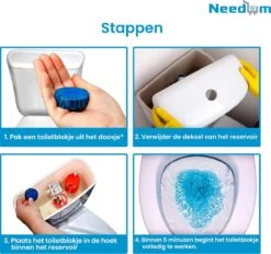 Needum ® Toiletblokjes Voor Inbouwreservoirs – WC-blokjes – Toiletblokken In Een Voordeelverpakking – 30 Stuks 17 Needum ® Toiletblokjes Voor Inbouwreservoirs – WC-blokjes – Toiletblokken In Een Voordeelverpakking – 30 Stuks -Huishoudelijke Schoonmaak 1200x1129 11