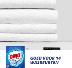 Omo Wit Waspoeder - 6 X 14 Wasbeurten - Voordeelverpakking 12 Omo Wit Waspoeder - 6 X 14 Wasbeurten - Voordeelverpakking -Huishoudelijke Schoonmaak 1200x1130 1