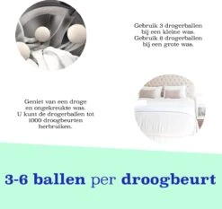 Casa Calma Drogerballen (6 Stuks) - Inclusief Opbergzakje - 100% Natuurlijk Schapenwol - Droger Ballen - Zero Waste Wasverzachter Bollen - Energiebesparend Drogen Met Droogbollen - Dryer Balls - Diervriendelijk & Milieuvriendelijk - Energie Besparen 12 Casa Calma Drogerballen (6 Stuks) - Inclusief Opbergzakje - 100% Natuurlijk Schapenwol - Droger Ballen - Zero Waste Wasverzachter Bollen - Energiebesparend Drogen Met Droogbollen - Dryer Balls - Diervriendelijk & Milieuvriendelijk - Energie Besparen -Huishoudelijke Schoonmaak 1200x1132 2