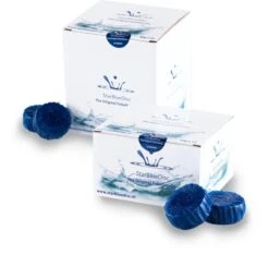 StarBlueDisc 12 Stuks Toiletblokjes Halfjaar Verpakking Blauw -Huishoudelijke Schoonmaak 1200x1139 4
