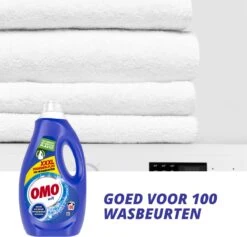 Omo Vloeibaar Wasmiddel Wit - 100 Wasbeurten - Grootverpakking 14 Omo Vloeibaar Wasmiddel Wit - 100 Wasbeurten - Grootverpakking -Huishoudelijke Schoonmaak 1200x1152 1