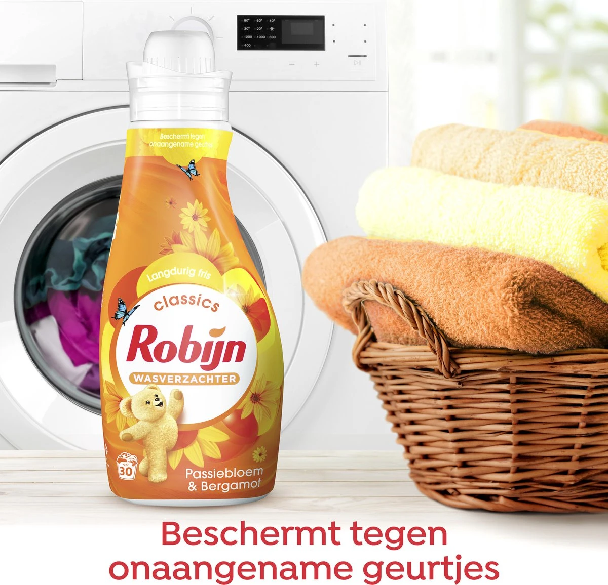 Robijn Classics Passiebloem & Bergamot Wasverzachter - 4 X 30 Wasbeurten - Voordeelverpakking 7 Robijn Classics Passiebloem & Bergamot Wasverzachter - 4 X 30 Wasbeurten - Voordeelverpakking - Afbeelding 5