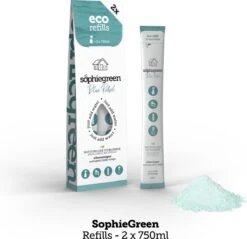 SophieGreen Eco-Refill Pakket; Allesreiniger Blue Rebel En Orange Patchouli, +Keukenreiniger + Badkamerreiniger (4x2 Navulling= 8 X750ml) -Huishoudelijke Schoonmaak 1200x1160 16