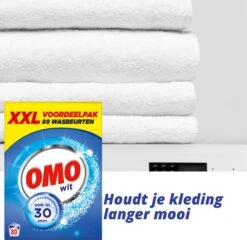 Omo Wit XXL Waspoeder 80 Wasbeurten 20 Omo Wit XXL Waspoeder 80 Wasbeurten -Huishoudelijke Schoonmaak 1200x1165 6