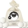Merkloos Drogerballen Wol XL 6 Stuks - Duurzaam - Wasverzachter - Drogerbollen - Wasdrogerballen - Wasbollen -Huishoudelijke Schoonmaak 1200x1175 4
