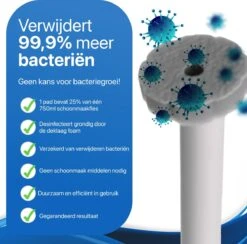 RevoBrush 28x Crystal Clean Foaming Pads Navulling - WC Borstel Met Houder Vrijstaand 12 RevoBrush 28x Crystal Clean Foaming Pads Navulling - WC Borstel Met Houder Vrijstaand -Huishoudelijke Schoonmaak 1200x1184 13