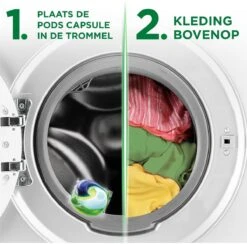 Ariel All-in-1 PODS Wasmiddelcapsules Kleur - 58 Wasbeurten -Huishoudelijke Schoonmaak 1200x1187