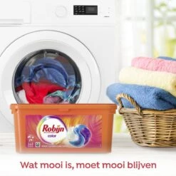 Robijn Color 3 In 1 Wascapsules Speciaal Voor De Gekleurde Was - 29 Wasbeurten 10 Robijn Color 3 In 1 Wascapsules Speciaal Voor De Gekleurde Was - 29 Wasbeurten -Huishoudelijke Schoonmaak 1200x1198 24