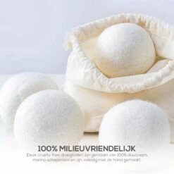 Merino Wollen Drogerballen XL - 10 Stuks - Herbruikbare Wasballen - Natuurlijke Wasverzachter - Wasbollen - Dryer Balls - Duurzame Nieuw-Zeelandse Droogballen -Huishoudelijke Schoonmaak 1200x1198 9