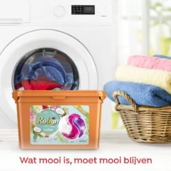 Robijn Kokos 3 In 1 Wascapsules - 4 X 15 Wasbeurten - Voordeelverpakking -Huishoudelijke Schoonmaak 1200x1199 41