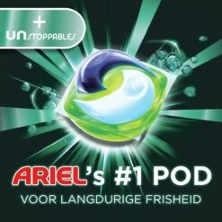 Ariel All In 1 Wasmiddel Pods + Touch Of Lenor Unstoppables - 2x50 Wasbeurten - Voordeelverpakking -Huishoudelijke Schoonmaak 1200x1200 1011