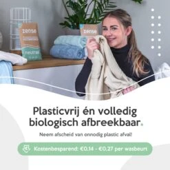 Zense Eco Wasmiddel Wasstrips - 72 Grote Wasbeurten - Ocean Breeze 14 Zense Eco Wasmiddel Wasstrips - 72 Grote Wasbeurten - Ocean Breeze -Huishoudelijke Schoonmaak 1200x1200 1024