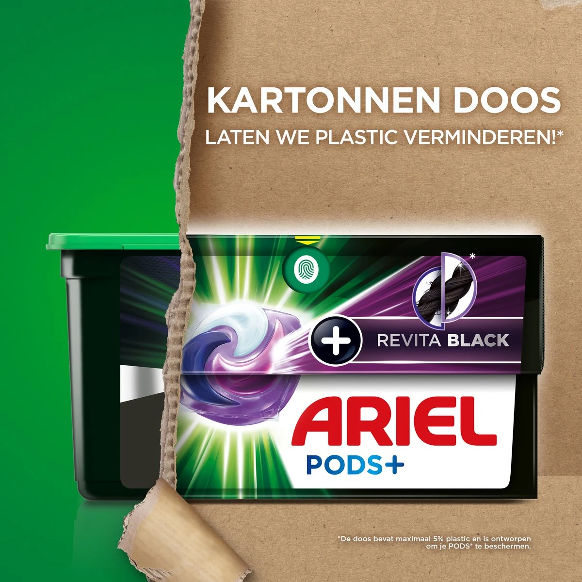 Ariel Wasmiddel Pods + Revitablack - Voor De Zwarte Was - 28 Wasbeurten 8 Ariel Wasmiddel Pods + Revitablack - Voor De Zwarte Was - 28 Wasbeurten - Afbeelding 6