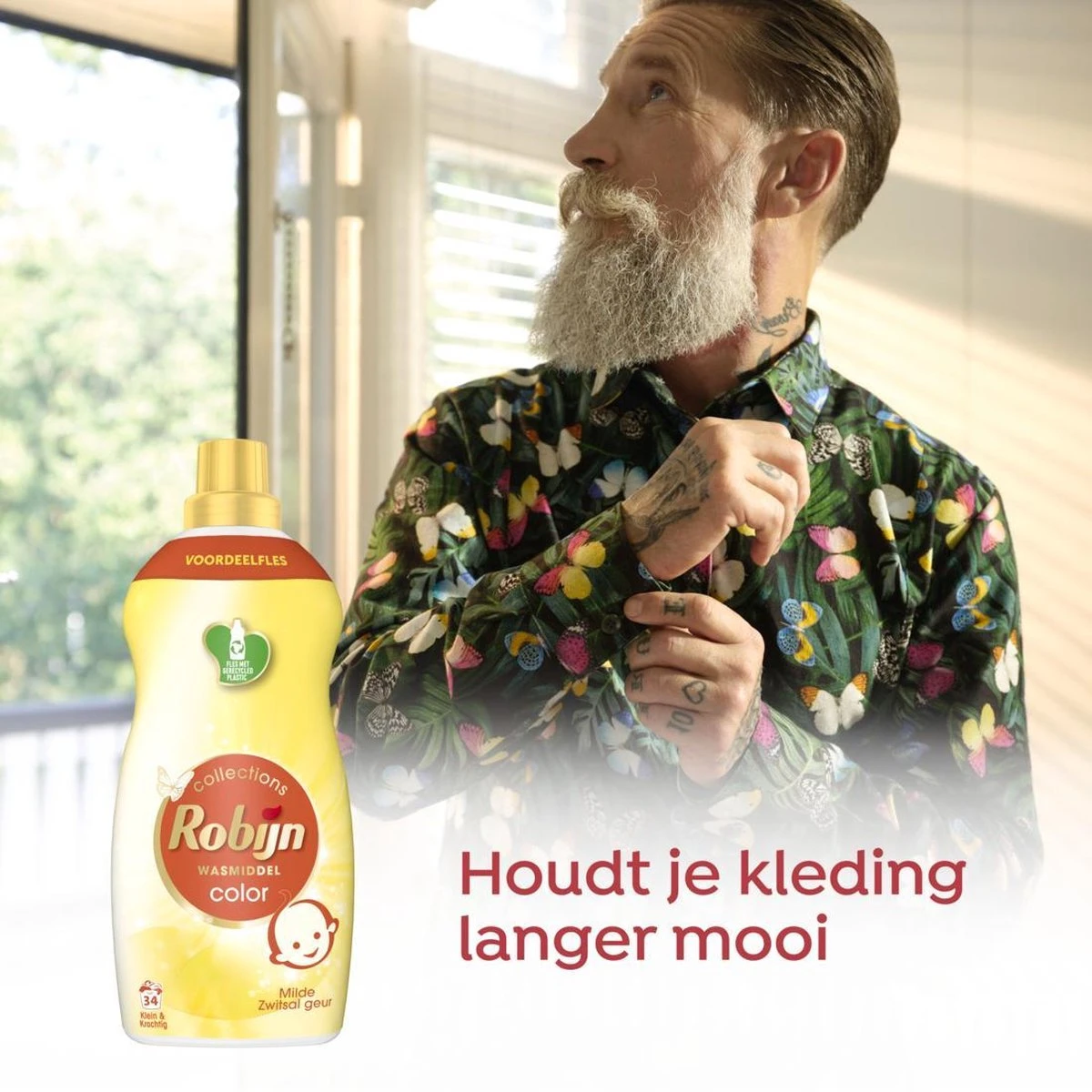 Robijn Klein & Krachtig Zwitsal Vloeibaar Wasmiddel - 2 X 34 Wasbeurten - Voordeelverpakking 8 Robijn Klein & Krachtig Zwitsal Vloeibaar Wasmiddel - 2 X 34 Wasbeurten - Voordeelverpakking - Afbeelding 6