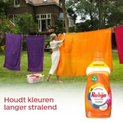 Robijn Klein & Krachtig Classics Color Vloeibaar Wasmiddel - 2 X 34 Wasbeurten - Voordeelverpakking -Huishoudelijke Schoonmaak 1200x1200 1151